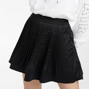 NWT Satin Black Skirt - Twik @ Simons